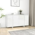 thumbnail image 1 of vidaXL Sideboard High Gloss White 135x41x75 cm Engineered Wood, 1 of 5