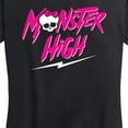 thumbnail image 3 of Monster High - Monster High Lightning Logo - Women's Short Sleeve Graphic T-Shirt, 3 of 5