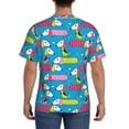 thumbnail image 2 of Rocae Color Dachshund Dog for Men's Moisture-Wicking Crew Tee - T-Shirt for Sports, Outdoor Activities, and Casual WearSmall, 2 of 9
