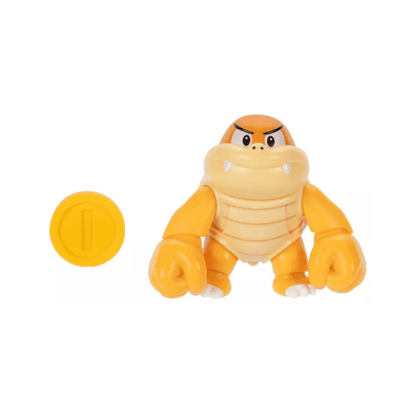 Jakks Pacific Nintendo Super Mario Bros Boom Boom 4-Inch Action Figure with Coin