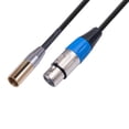 thumbnail image 4 of Mini XLR Male to 3-pin XLR FEMALE Professional Audio Cable for Microphones &amp; 2m, 4 of 8