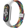 thumbnail image 1 of Correa De Silicón y Nylon + Hebilla Unisex Para Smart Watch De Xiaomi Compatible Con De Mi Band 7 / 6 / 5 / 6, 1 of 5
