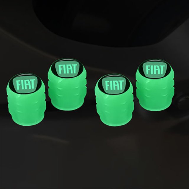 4 Tapas De Válvula Luminosas Para Neumáticos De Coche Para De Aire Para Todos Los Vehículos huangjie unisex