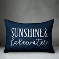 thumbnail image 3 of Creative Products Sunshine &amp; Lakewater 14x20 Indoor / Outdoor Pillow, 3 of 3