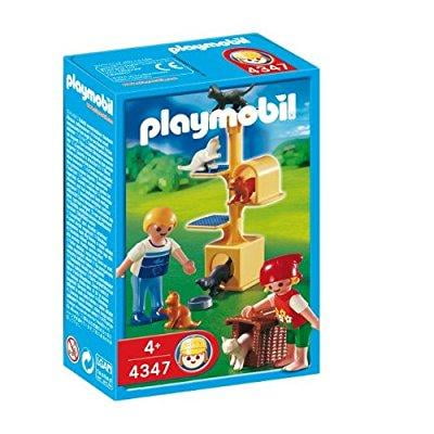 playmobil cats with kittens