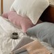 thumbnail image 2 of Nvzi 1 funda de almohada acolchada de algodón lavado con arena. Comienza la noche de tus sueños con esta cómoda y transpirable funda de almohada de 19,69 x 29,53 pulgadas (gris)., 2 of 5