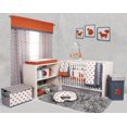 thumbnail image 4 of Funda para Cambiador Bacati Arrows Naranja Gris Foxs Playful, 4 of 6