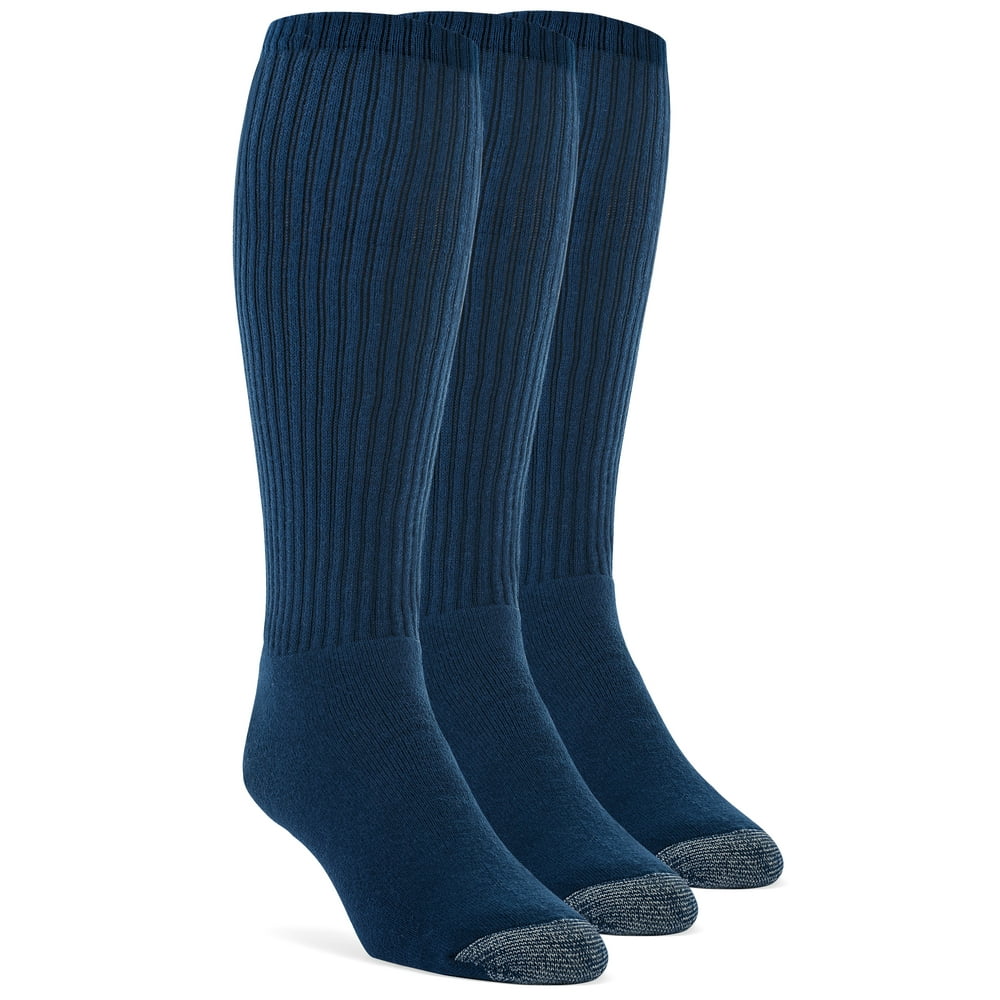 Women's Cotton Super Soft Over the Calf Cushion Socks 3 Pairs