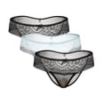 thumbnail image 1 of Varsbaby Women's Sexy Must Have Lace Panties Underwear 3 Pcs, 1 of 5