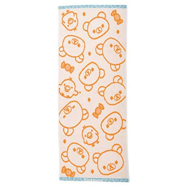 Maruma Bath Towel Rilakkuma Rilakkuma's Friends 100 Cotton