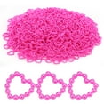 thumbnail image 2 of 1000Pcs Cute Pearl Beaded Hearts For Jewelry Making, Bright Colors, Resin Material, Wide Range Of Applications, 2 of 8