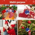 thumbnail image 7 of KLL Christmas Fir Tree Pattern Acrylic Christmas Ornaments,1 PCS Xmas Tree Decor with Ribbon 3" Christmas Décor Christmas Pendant for Hanging on Tree & Party Favors-Hexagon, 7 of 7