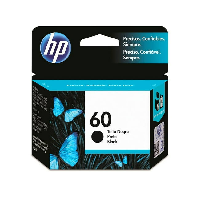 Cartucho de tinta HP 60 negra Original CC640WL