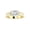 Yellow Gold, variant on 4 Carat 14K White Gold LAB GROWN DIAMOND Contemporary Channel Set Princess & Pave Round Cut Cushion Cut Diamond Engagement Ring (E-F, VS2-SI1, 2 Ct Center) Size: 7.25