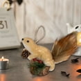 thumbnail image 4 of Christmas tumgatte Squirrels Christmas Decorations Simulation Squirrels Pendant Christmas Tree Hanging Hanging Ornaments Hosting, 4 of 7