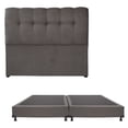 thumbnail image 1 of Box Base Cama King Size + Cabecera Nube Gris Dicasa  Bless, 1 of 8