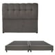 thumbnail image 1 of Box Base Cama King Size DICASA Cabecera Nube Gris Oscuro, 1 of 7