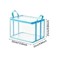 thumbnail image 2 of PVC Storage Bags with Zipper 4 Pack, Large Foldable Clothes Blanket Organizer for Bedding Comforter, Heavy Duty Transparent Moving Bags with Handles, Space Saver for Home Closet, 2 of 7
