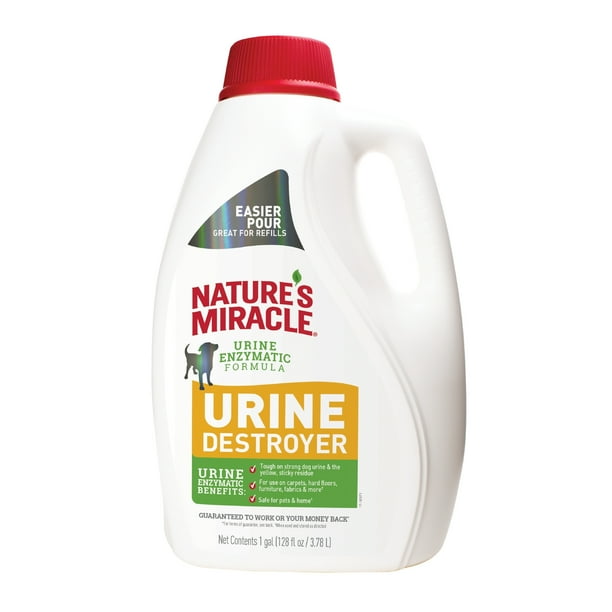 Nature's Miracle Dog Urine Remover with Enzymatic Formula Pour, 1
