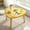 Yellow, variant on Small Coffee Table For Small Space, Low Table, Floor Table Desk For Sitting On The Floor, Japanese Coffee Table For Living Room, Tatami Tea Tables With Solid Wood Legs, Home Office, Farmhouse