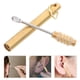 thumbnail image 2 of Herramienta para eliminar la cera del oído, limpiador de oídos de acero inoxidable, cuchara portátil para oídos, 2 of 8
