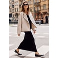 thumbnail image 4 of Ellos Plus Size Open Drape Front Boxy Jacket, 4 of 4