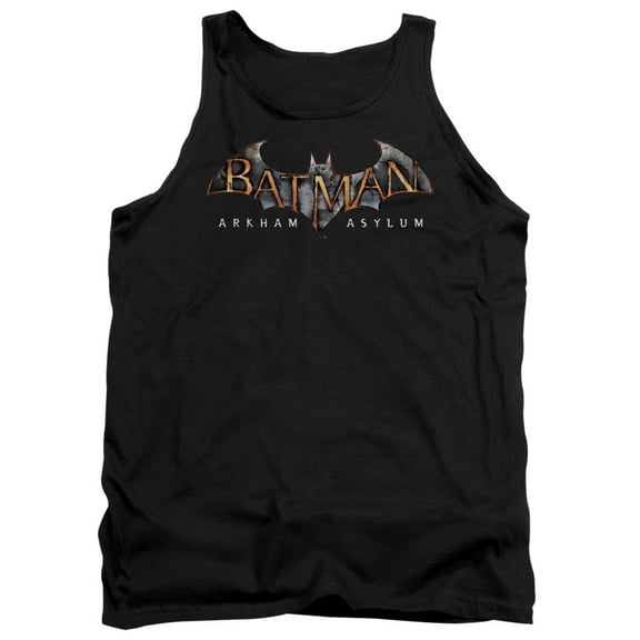 Batman Aa - Arkham Asylum Logo - Tank Top - Large