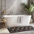 thumbnail image 2 of Colorful Skull Flower Pattern Kitchen Rug Mat,Kitchen Runner Rugs Non Skid Washable,Decorative Kitchen Floor Mats for Kitchen,Sink,Laundry,17"x47.2", 2 of 7