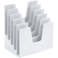 thumbnail image 1 of Acrimet Incline Desk File Sorter Step 5 Sections Heavy Duty (White Color), 1 of 5