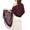 A, variant on Long Tassels Women's Shawl Neck Wrap Elegant Ethnic Styled Velvets Chinese Dress Shawl Scarf for Special Occasion