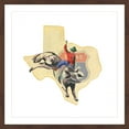 thumbnail image 2 of "Hold on Texas" Framed Painting Print, 2 of 5