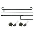 thumbnail image 2 of Shisuyan Iron Flag Stand Black 1 Set, 2 of 9