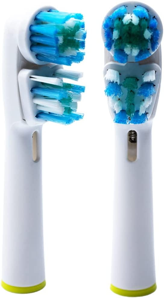 Manie Riskant Vervagen Double Clean Brush Heads, Compatible with Braun Oral-B Dual Clean Electric  Toothbrush - Pack of 4 - Walmart.com