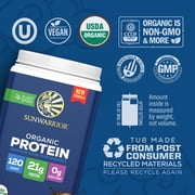 Sunwarrior Organic Chocolate Warrior Blend Performance Protein, 35.52 OZ
