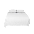 thumbnail image 1 of PiccoCasa Soft Microfiber 4-Piece Bed Sheet Set, Fade Resistant- King - White, 1 of 8