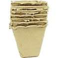 thumbnail image 5 of Set of 31 Biodegradable Eco-Friendly Peat Pots! 3" - 12 Pot Tray - Recycled Non-Bleached Peat Pots Perfect for Seed Germination!, 5 of 7