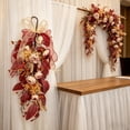 thumbnail image 5 of Cheapark Artificial Flower Wreath Spring Door Hanging Garland Floral Decor for Porch Wedding Holiday Seasonal Home Layout, 5 of 6