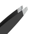thumbnail image 2 of Precision Black Stainless Steel Tweezers | Professional Slant Tip & Splinter Tip Tweezer For Eyebrows | Extra Sharp Hair Removal Tool | For Eyebrow Shaping | For Men And Women, 2 of 16