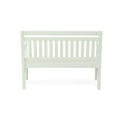 thumbnail image 2 of Carolina Classics Belmont Outdoor RTA Wooden Bench in White, 2 of 5