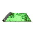 thumbnail image 2 of Ahgly Company Indoor Rectangle Abstract Green Modern Area Rugs, 2' x 4', 2 of 4