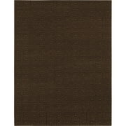 Garden Party Savannah Square House Indoor/Outdoor Rug, Expresso, 8' x 10'4"