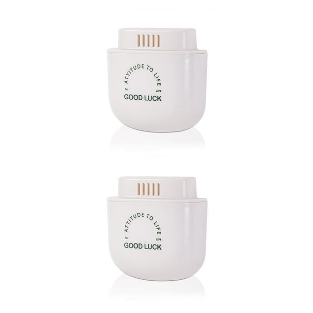 Yuarrent Cajas de refrigerador de 3 piezas, desodorantes de congelador de carbón activado de carbón de bambú, eliminan los eliminadores de olores Blanco 2piezas Yuarrent CBP158871