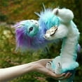 thumbnail image 5 of Peluche de dragón Sisu Kawaii de 50 cm, Raya y el último dragón, muñecos de peluche, elfo suave, decoración, regalos de cumpleaños para niños, 5 of 5