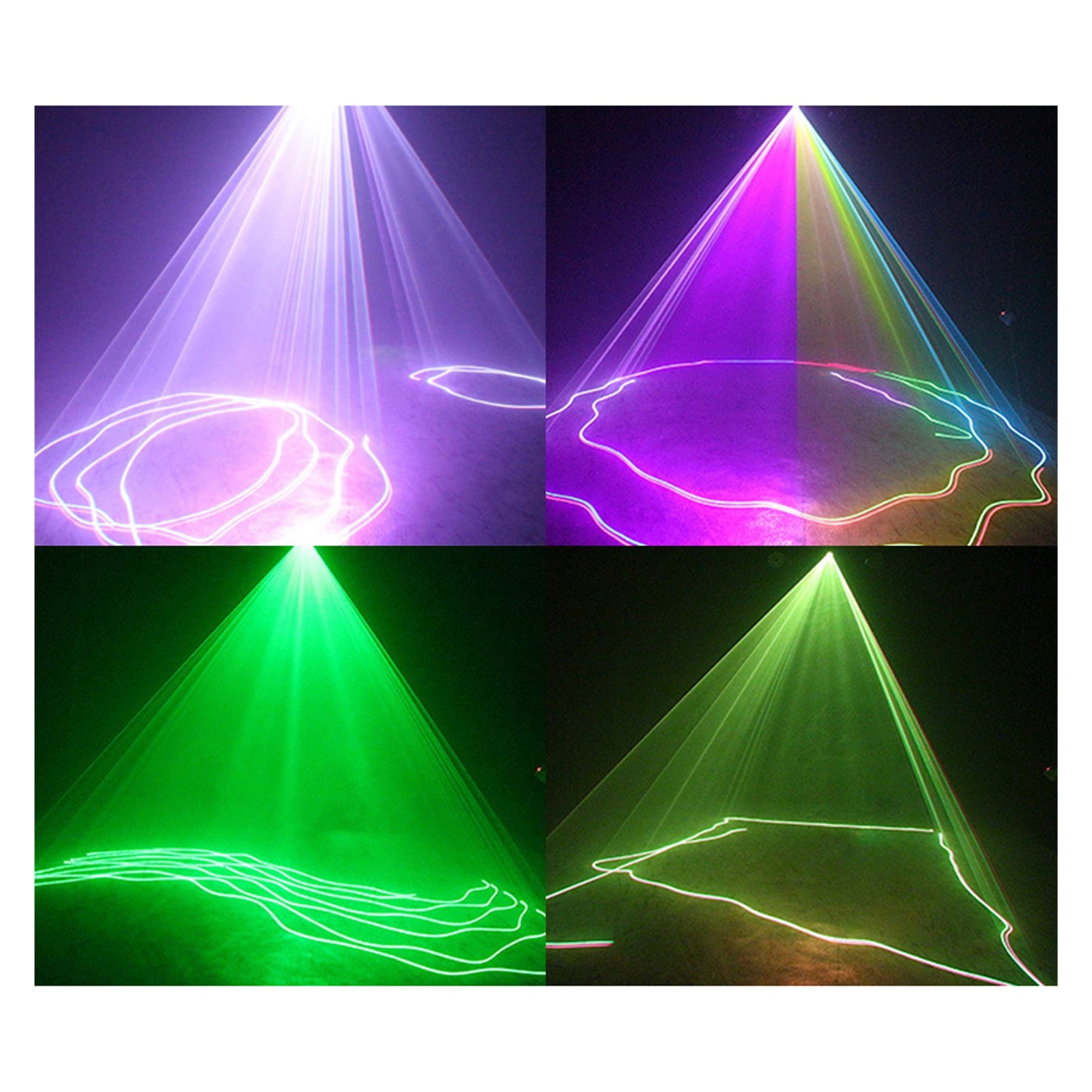 Dj 500mw RGB Beam Scanning Line Projector Disco Lights Party For Home Festival Stage Light