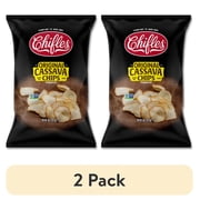 (2 pack) Chifles Gluten-Free Yuca Cassava Chips, Everyday Healthy Snack, Natural, Gluten Free, Nut Free, Vegan, Kosher 8 Oz