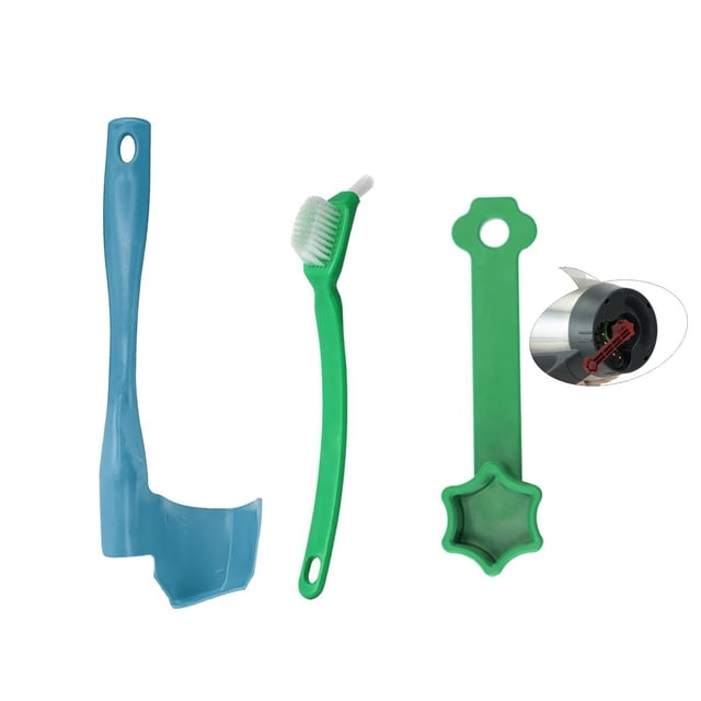 Espátula giratoria + cepillo de limpieza + removedor de masa, repuestos para licuadora para Vorwerk bimby Thermomix TM6 TM5, accesorios para licuadora Sincero Hogar