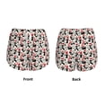 thumbnail image 3 of Balery Christmas Cat Pantalones cortos deportivos para mujer con forro y dos bolsillos, elásticos, para entrenamiento, gimnasio, yoga-XX-Large, 3 of 7