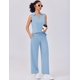 thumbnail image 4 of Set Lounge PINSPARK de 2 piezas para mujer sin mangas con cuello en V 2025, 4 of 6