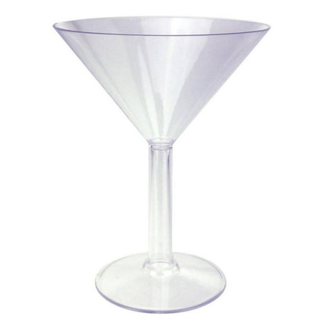 Plastic Martini Glass 12 Cup Table Centerpiece Decoration Party