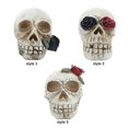 thumbnail image 5 of Halloween Led Decoration Halloween Skull Lamp Scary And Scary Props Novelty Gift Glow Luminous Ornaments Horror Made From Resin Skull, 5 of 5